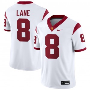 Mens Football Trojans #8 Ja'Kobi Lane Official College Jersey - White