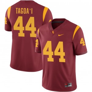 Mens Football USC #44 Matai Tagoa'i 2025-26 College Jerseys - Cardinal