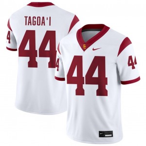 Men Football SC #44 Matai Tagoa'i Player College Jerseys - White