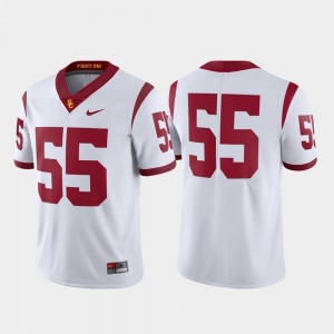 Men Football #55 Limited USC Trojan college Jersey - White