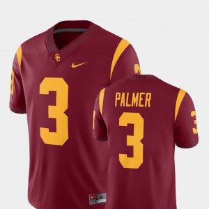 Mens Football #3 Alumni Player USC Carson Palmer college Jersey - Cardinal