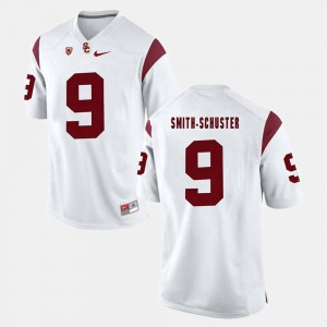 Men #9 Trojans Pac-12 Game JuJu Smith-Schuster college Jersey - White